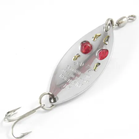 Cucharilla Hofschneider Red Eye 3507, Níquel, 6.5g, cuentas, #3507