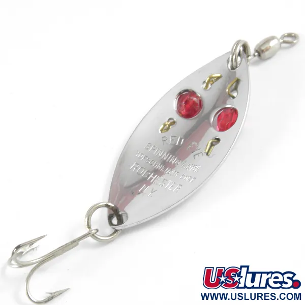 Cucharilla Hofschneider Red Eye 3507, Níquel, 6.5g, cuentas, #3507