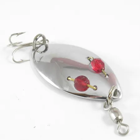 Cucharilla Hofschneider Red Eye 3507, Níquel, 6.5g, cuentas, #3507