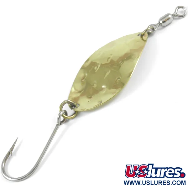 Luhr Jensen Manistee 3 Cucharilla, Oro, 9g, Martillada, #3522