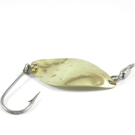 Luhr Jensen Manistee 3 Cucharilla, Oro, 9g, Martillada, #3522