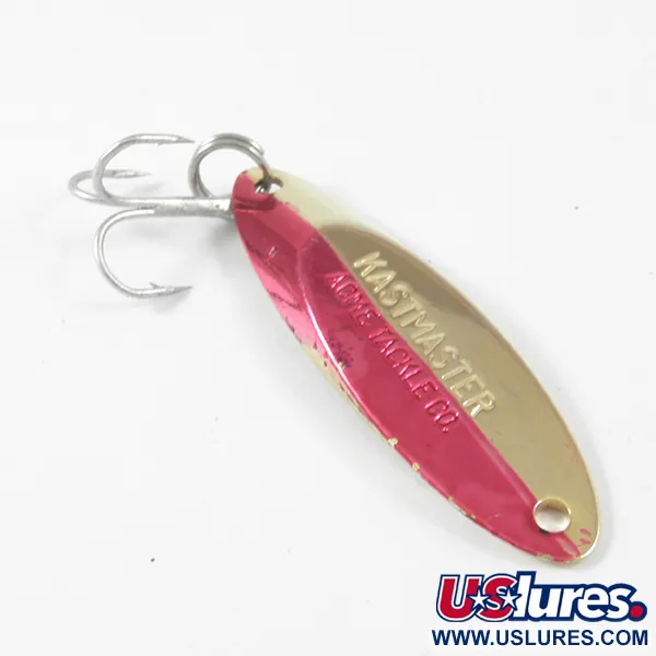 Acme Kastmaster 3544 Cucharilla, Oro / Rojo, 7g, Aleación latón, #3544