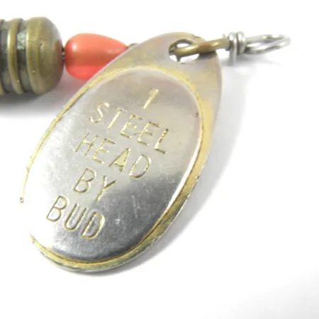 Yakima Bait Steel Head 1 by Bud Cucharilla, Níquel/Amarillo, 3g, #3557