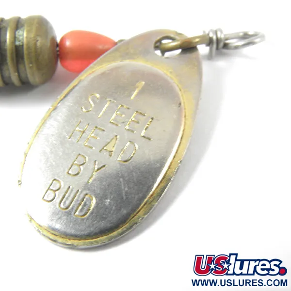 Yakima Bait Steel Head 1 by Bud Cucharilla, Níquel/Amarillo, 3g, #3557