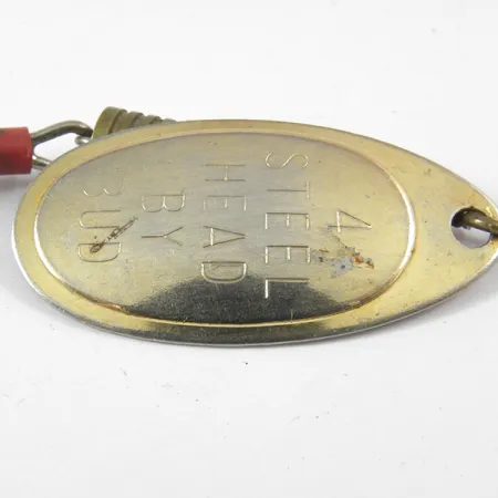 Yakima Bait Steel Head 4 by Bud Cucharilla, Dorado, 9g, Latón, #3560