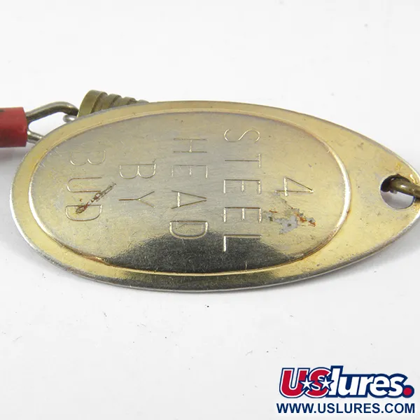 Yakima Bait Steel Head 4 by Bud Cucharilla, Dorado, 9g, Latón, #3560