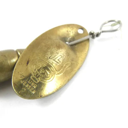 Luhr Jensen Tiger Tail Cucharilla, Bronce, 3,6g, Anzuelo vestido, #3562