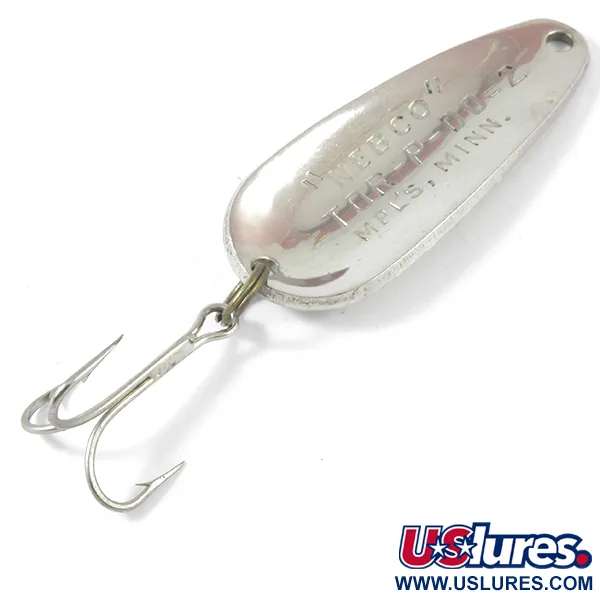 Nebco Tor-P-Do 2 Cucharilla, Níquel martillado, 14g, Vintage, #3585