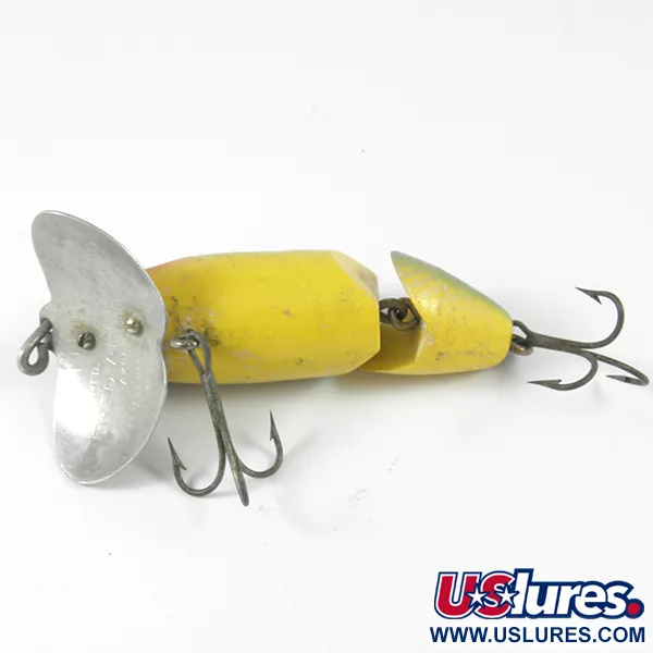 Fred Arbogast Jitterbug Jointed Señuelo Superficie, Perca, 10g, #3590