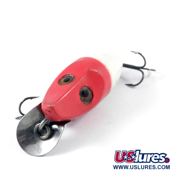 Heddon River Runt Midget Señuelo, Red Head, 14g, Suspendido, #3591