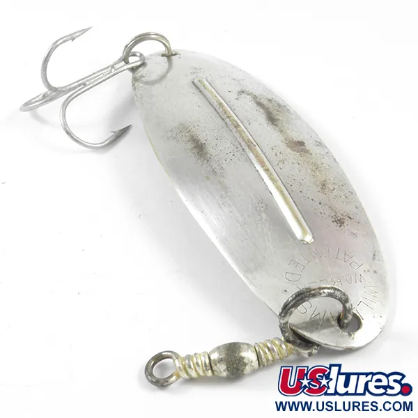 Williams Wabler Cucharilla, Plateado, 18g, Nervadura, #3597