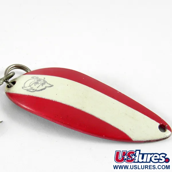 Eppinger Dardevle Devle Dog 7700 Cucharilla, Rojo/Blanco, 14g, #3608