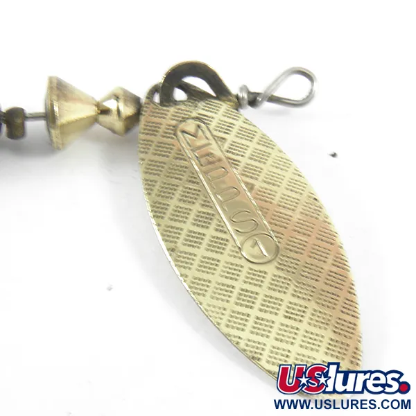 Mepps Aglia Long 1 Mino Cucharilla, Oro, 6g, Hoja de Sauce, #3622