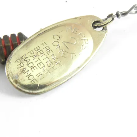 Mepps Comet Mino 2 Cucharilla, Oro, 6g, Pez de Vinilo, #3623