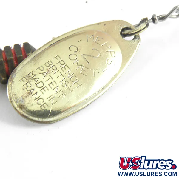 Mepps Comet Mino 2 Cucharilla, Oro, 6g, Pez de Vinilo, #3623