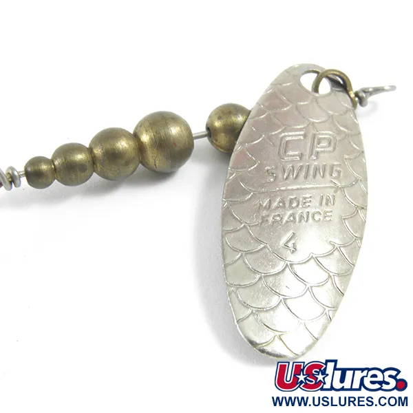 C.P. Swing CP-Swing 4 Cucharilla, Níquel/Latón, 4,7g, Dibujo Escamas, #3636