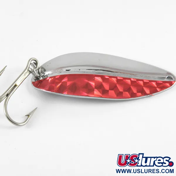 TODDCO Main liner Cucharilla, Níquel / Rojo, 12,5g, Vintage, #3671