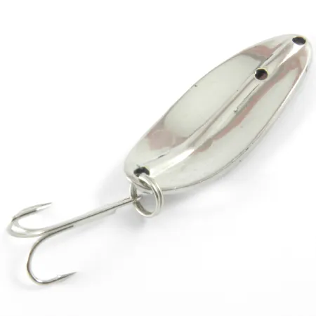 Cucharilla TODDCO Main liner, Níquel / Rojo, 11g, Split-Finish, #3684