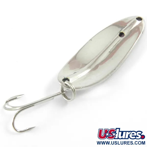 Cucharilla TODDCO Main liner, Níquel / Rojo, 11g, Split-Finish, #3684