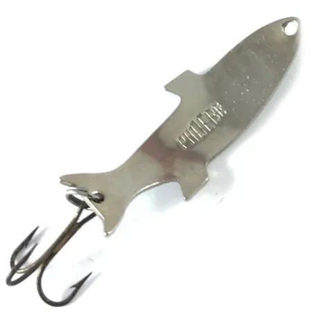 Acme Phoebe Cucharilla, Níquel / Azul, 5,5g, Escamas Grabadas, #3687