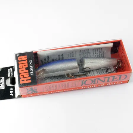 Rapala Jointed J-9B Señuelo, Light Blue, 6g, Balsa, #3699