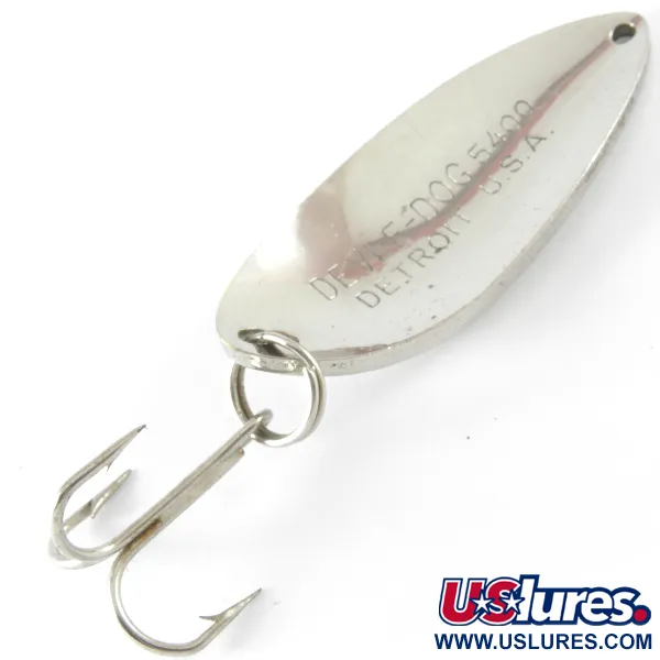 Dardevle Devle Dog 5400 Cucharilla, Níquel, 18g, Sello Detroit, #3710