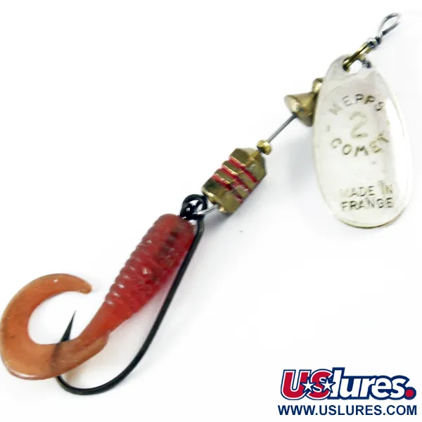 Mepps Combo Killer 2 Cucharilla, Plata, 5.5g, Cola UV, #3714