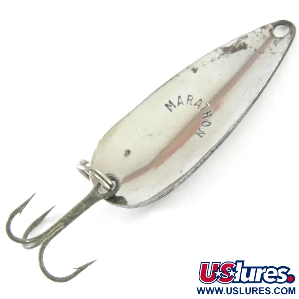 Marathon Marathon Cucharilla, Níquel, 5.5g, Diseño Vintage, #3716