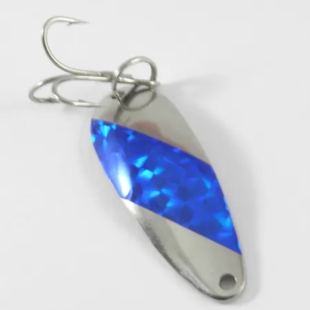 Weaver Lure Ruber Grabber Cucharilla, Níquel/Azul, 7g, Holograma, #3729
