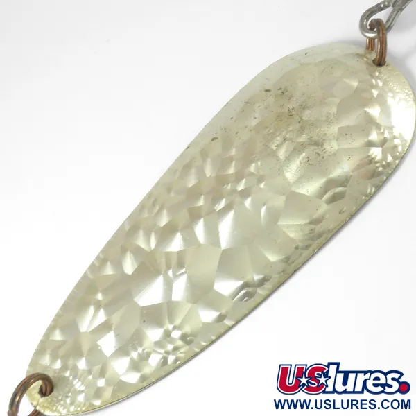 Dardevle Huskie Junior Cucharilla, Níquel, 58g, Martillada, #3730