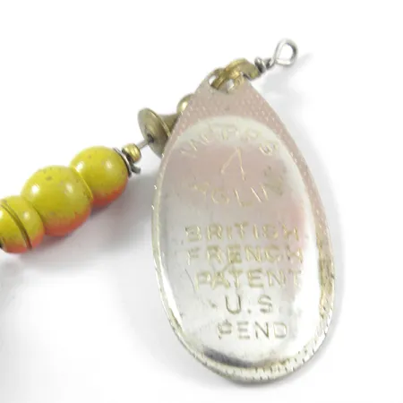 Cucharilla Mepps Aglia 4 dressed, Plata, 10g, Pelo de ardilla, #3742