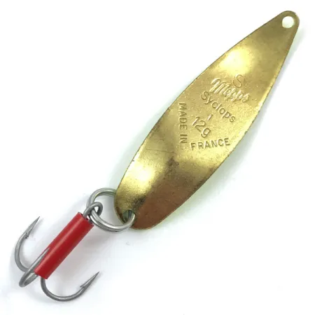 Mepps Syclops 1 Cucharilla Ondulante, Chartreuse / Oro, 12g, Forma S, #3761