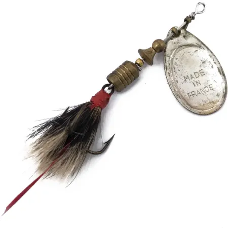 Mepps Aglia 2 dressed (squirrel tail) Cucharilla, Plata, 4.7g, #3763