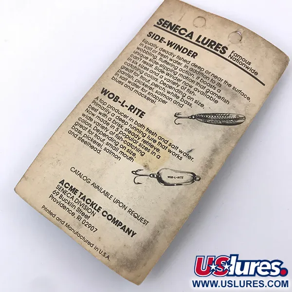 Seneca Little Cleo (Hula Girl) Cucharilla, Nickel / Orange, 10g, #3768