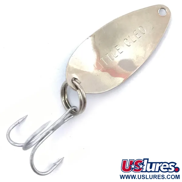 Acme Little Cleo Cucharilla Curricán, Níquel / Verde, 1.8g, #3770