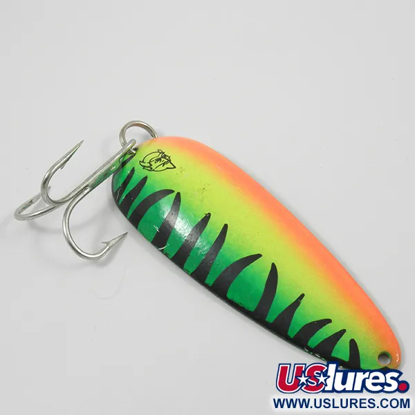 Eppinger Dardevle Cucharilla, FireTiger, 28g, Latón Pulido, #3776