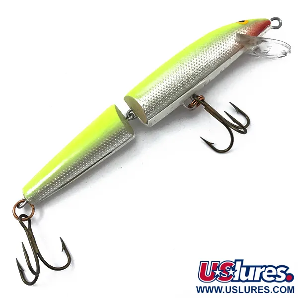 Rapala Jointed J-11 Señuelo Articulado, Amarillo, 9g, Balsa, #3799