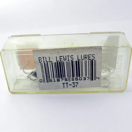 Bill Lewis Tiny-Trap Lipless Crankbait, Plata Rayado, 5.5g, #3816