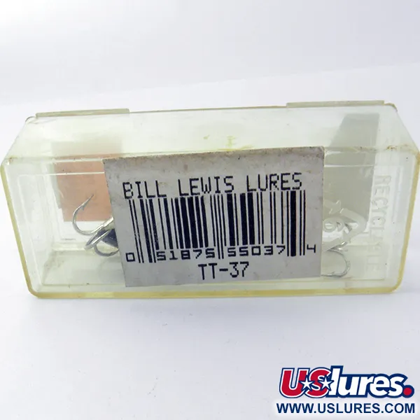 Bill Lewis Tiny-Trap Lipless Crankbait, Plata Rayado, 5.5g, #3816