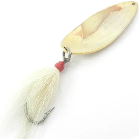 Acme Little Cleo Cuchara, Oro, 35g, Cola de plumas, #3819