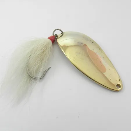 Acme Little Cleo Cuchara, Oro, 35g, Cola de plumas, #3819