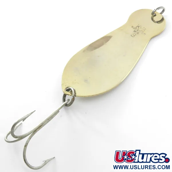 K-B Bait K-B Spoon 3 Cucharilla, Oro, 25g, Clásico USA, #3822