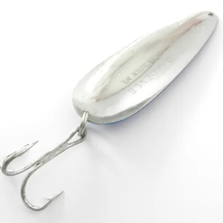 Eppinger Dardevle Cucharilla, Níquel martillado / Azul, 28g, #3823