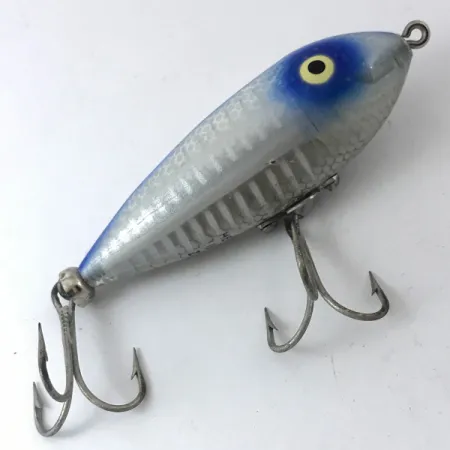 Heddon Baby Zara Señuelo Superficie, Azul Claro, 10g, Vintage, #3839