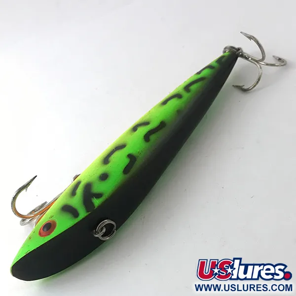 Cotton Cordell Ratt'l Spot Minnow Señuelo, Verde/Amarillo, 19g, #3843