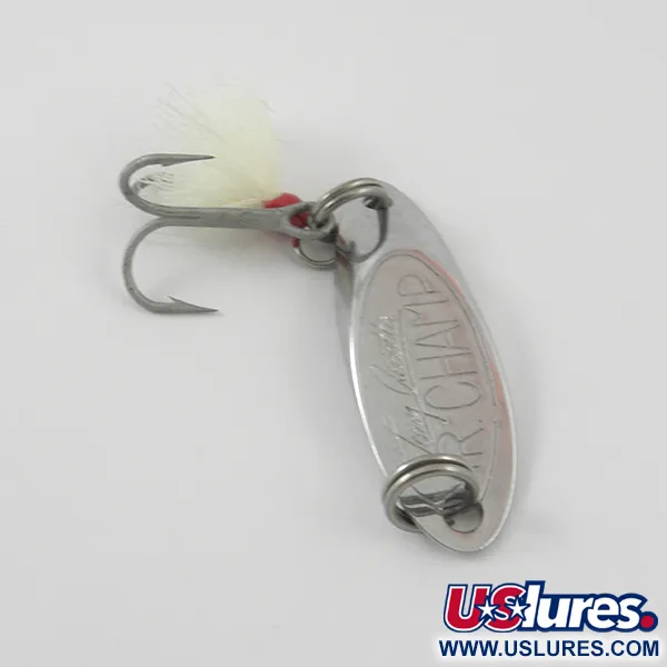 Tony Accetta Mr Champ Cucharilla, Cromo, 8g, Triple Plumas, #3846