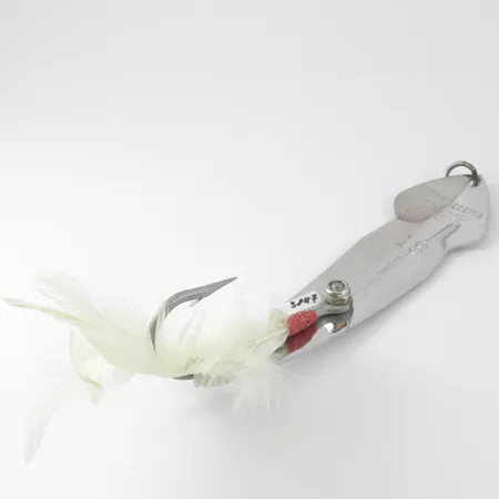 Tony Accetta Pet Spoon 18 Cucharilla, Níquel, 38g, Anzuelo Pluma, #3847