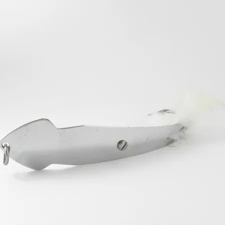 Tony Accetta Pet Spoon 18 Cucharilla, Níquel, 38g, Anzuelo Pluma, #3847