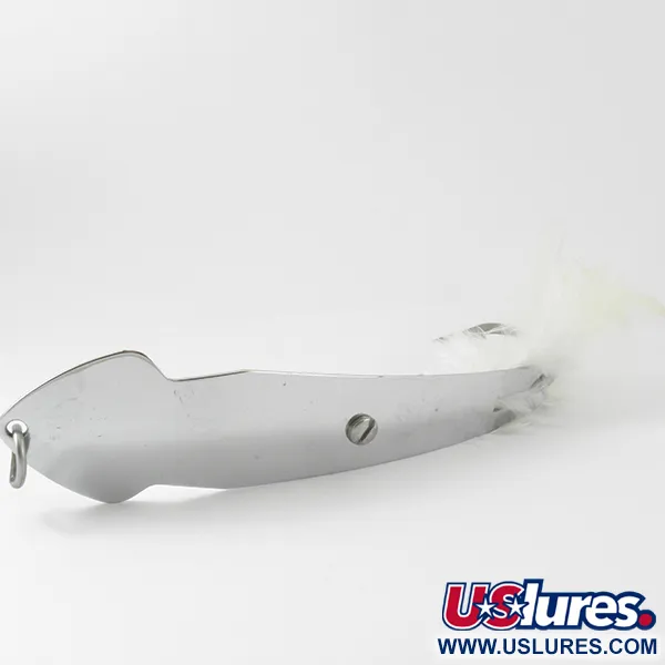 Tony Accetta Pet Spoon 18 Cucharilla, Níquel, 38g, Anzuelo Pluma, #3847