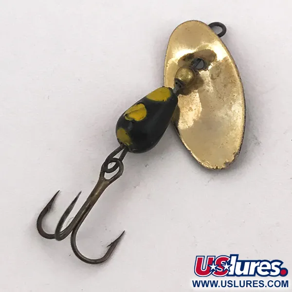 Panther Martin 2 Cucharilla, Oro / Negro / Verde, 2g, Hoja en Eje, #3879